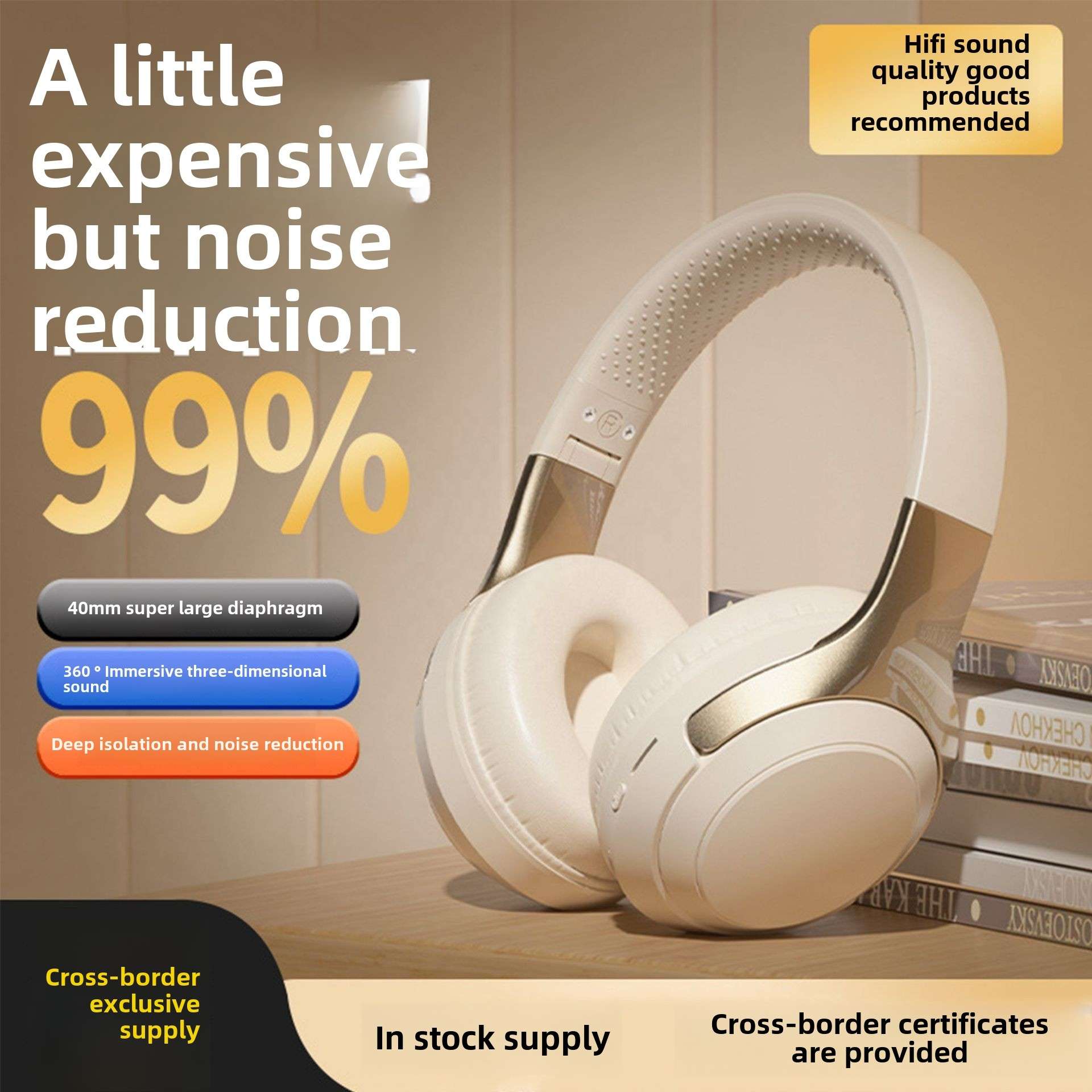 Wireless Bluetooth V5.2 Headphones - Image 4