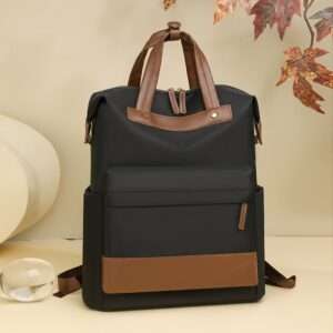 Celmart Heritage Contrast Backpack_Classic Black