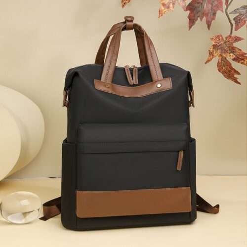 Celmart Heritage Contrast Backpack_Classic Black