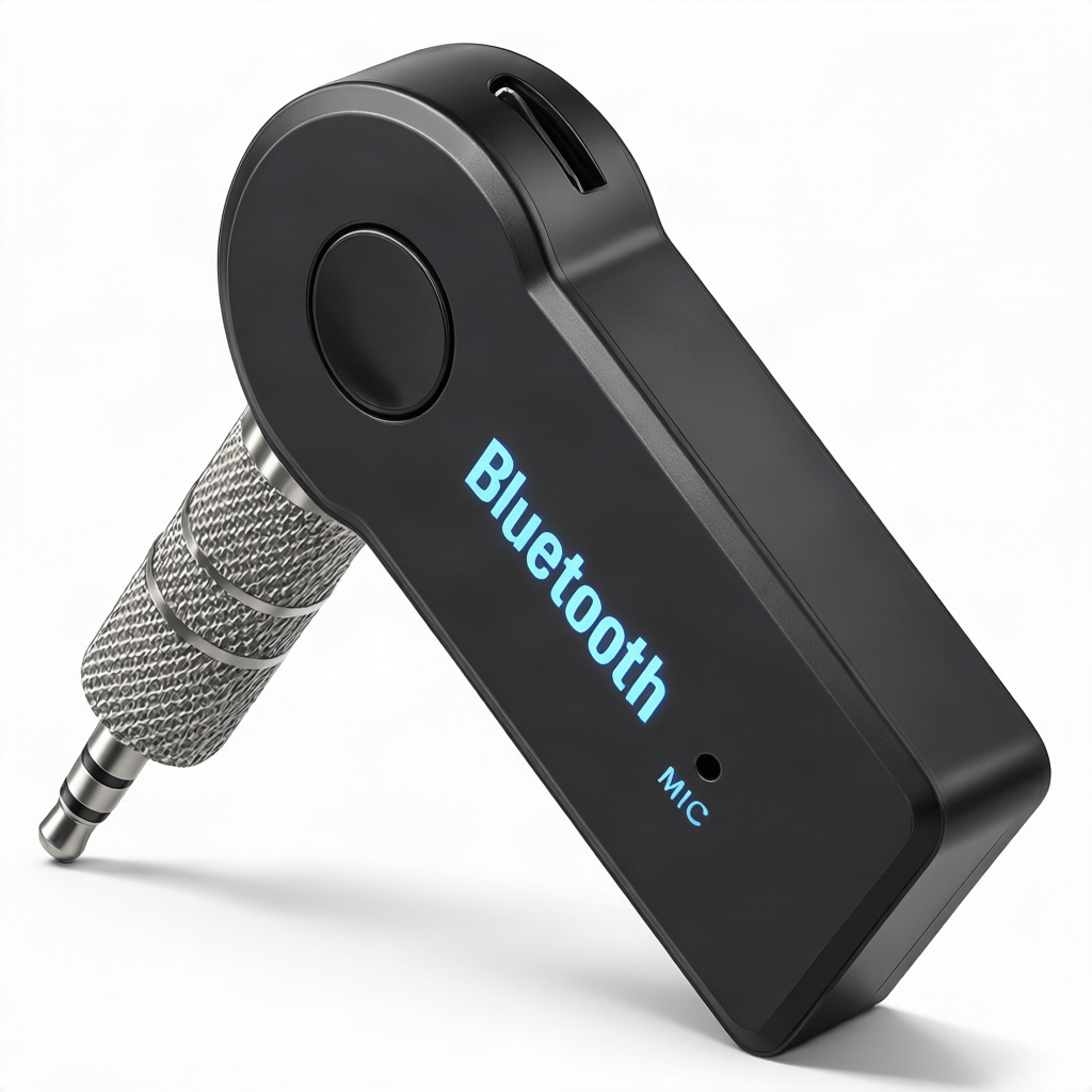Bluetooth 5.0 Audio Receiver — 3.5mm AUX Wireless Adapter